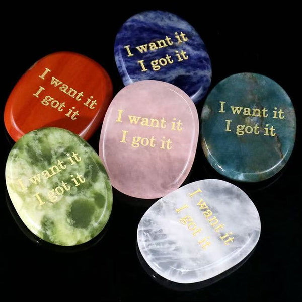 Aura Affirmation Stones